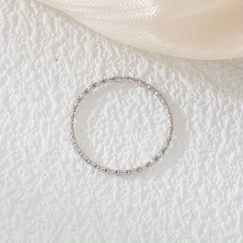 Fashionable Sparkling Non Fading Women's Ring